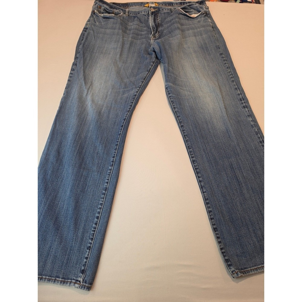 Lucky Brand 181 Relaxed Straight Jeans Mens 40x31 Blue Denim Medium Wash Classic